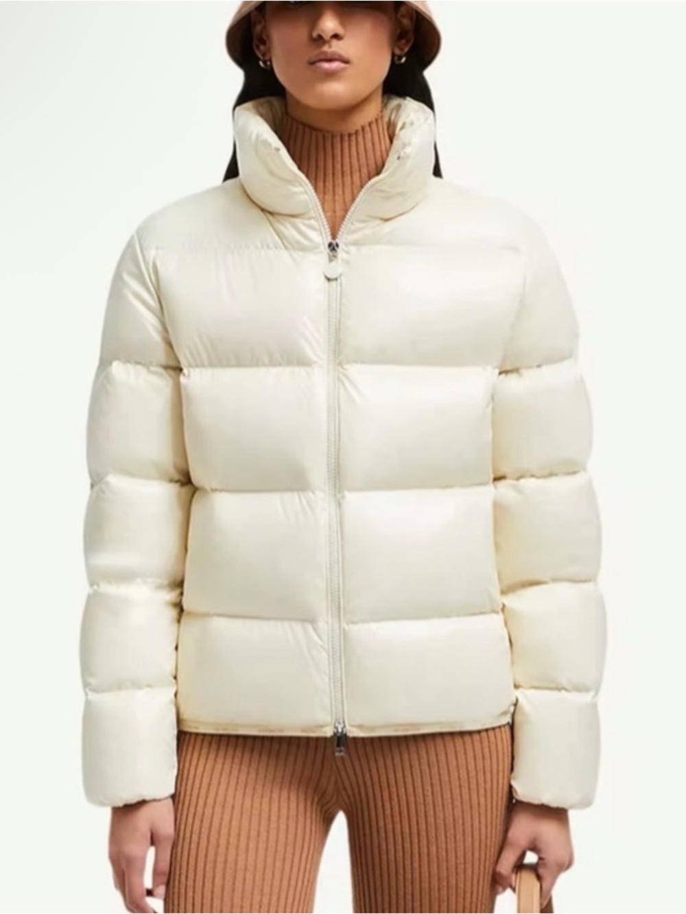 Moncler Cream Puffer Jacket